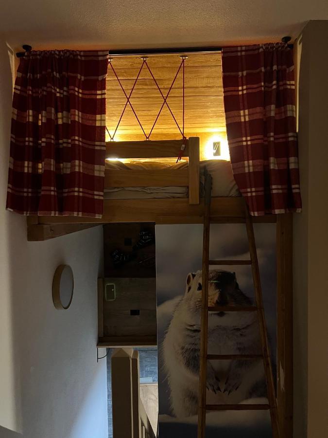Les Tanieres De Montgenevre - La Marmotte - Duplex 4 P Entierement Renove Avec Vue Magnifique Lägenhet Exteriör bild
